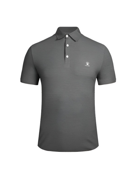 Футболка-поло KELME Short Sleeve Polo Shirt Dark Grey