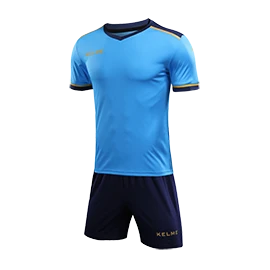 Футбольная форма KELME Football Suit (Light Blue/Dark Blue)