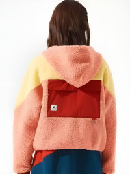 Толстовка KELME Knitted Coat (Pink/Yellow)
