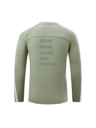 Лонгслив KELME Crew Neck Long-sleeved T-shirt Green