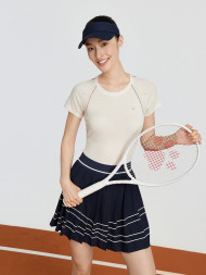 Футболка KELME Crew Neck Short-sleeved T-shirt Beige
