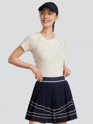 Футболка KELME Crew Neck Short-sleeved T-shirt Beige