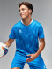 Футбольная форма KELME Short-Sleeved Football Suit Blue