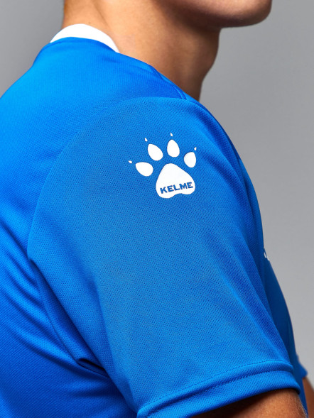 Футбольная форма KELME Short-Sleeved Football Suit Blue