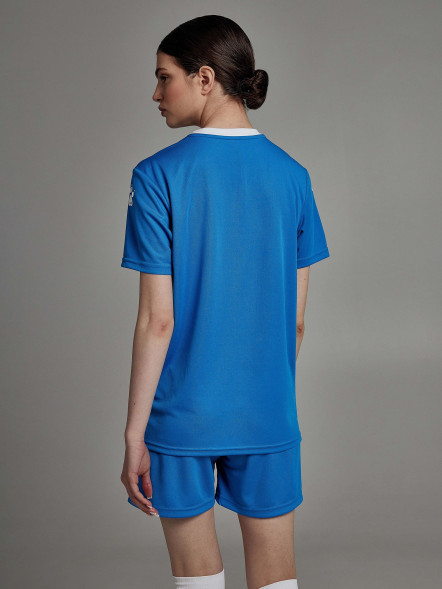 Футбольная форма KELME Short-Sleeved Football Suit Blue