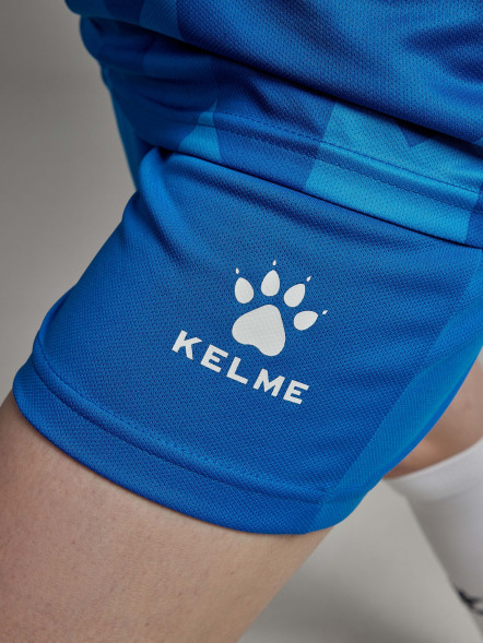 Футбольная форма KELME Short-Sleeved Football Suit Blue