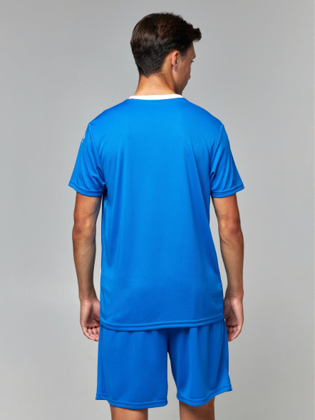 Футбольная форма KELME Short-Sleeved Football Suit Blue