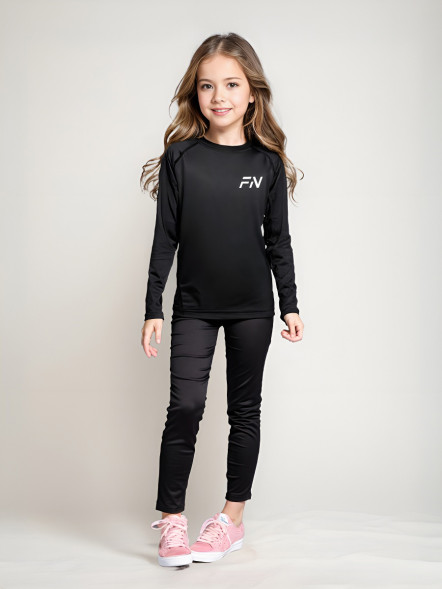 Детское термобелье (верх) FN Warm Kid Black