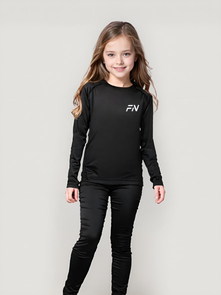 Детское термобелье (верх) FN Warm Kid Black