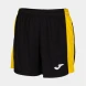 Женские игровые шорты JOMA ACADEMY III Черный-желтый