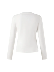 Женский лонгслив KELME Crew Neck Long-Sleeved T-Shirt Ivory White