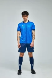 Футбольная форма KELME Short Sleeve Football Uniform (Blue/Dark Blue)