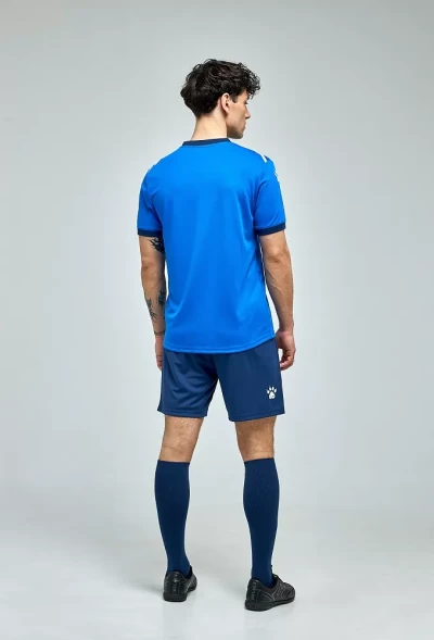 Футбольная форма KELME Short Sleeve Football Uniform (Blue/Dark Blue)