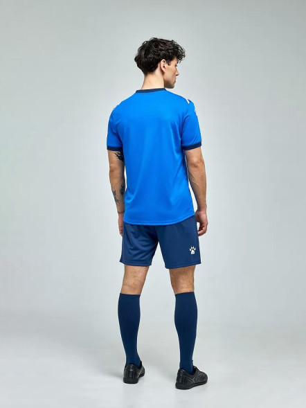 Футбольная форма KELME Short Sleeve Football Uniform (Blue/Dark Blue)