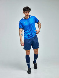 Футбольная форма KELME Short Sleeve Football Uniform (Blue/Dark Blue)
