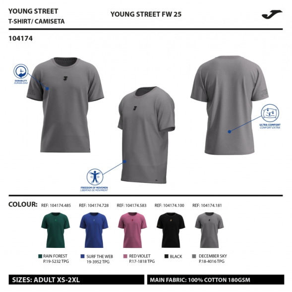 CAMISETA MANGA CORTA U-TRIBE VERDE