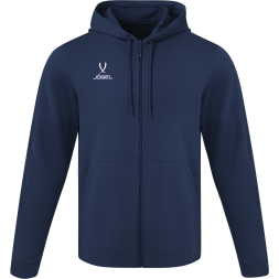 Флисовое худи на молнии JÖGEL ESSENTIAL Cotton Fleece FZ Hoodie, темно-синий, детский