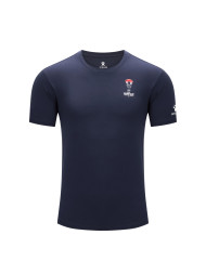 Футболка KELME Round Neck T-Shirt Dark Blue