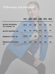 Детская ветровка KELME Children's Raincoat Blue
