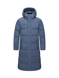Пуховик KELME Long Down Jacket Blue