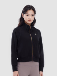 Олимпийка KELME Knitted Stand Collar Jacket Black