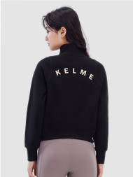Олимпийка KELME Knitted Stand Collar Jacket Black