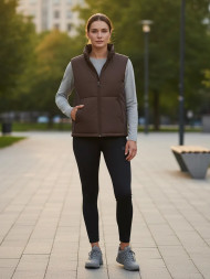 Жилет KELME Down Vest Dark Brown