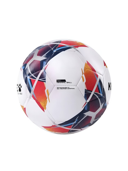Мяч футбольный KELME Vortex 18.2 (32 Panels) (White/Orange)