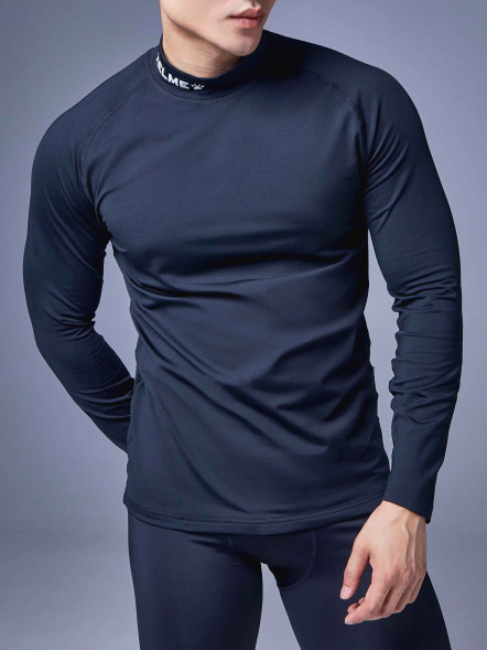 Термобелье (верх) утепленное KELME Long Sleeve T-Shirt Men's Black