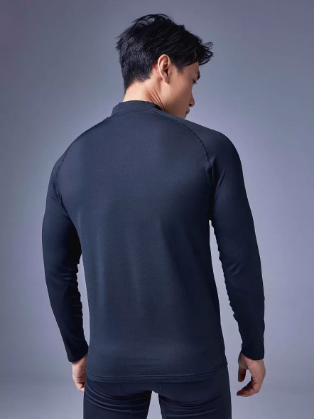 Термобелье (верх) утепленное KELME Long Sleeve T-Shirt Men's Black