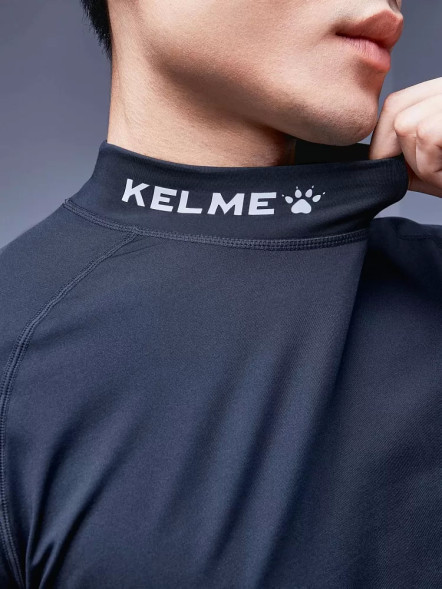 Термобелье (верх) утепленное KELME Long Sleeve T-Shirt Men's Black