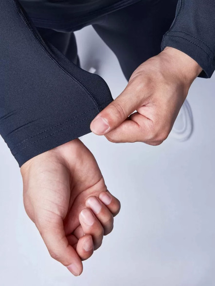 Термобелье (верх) утепленное KELME Long Sleeve T-Shirt Men's Black