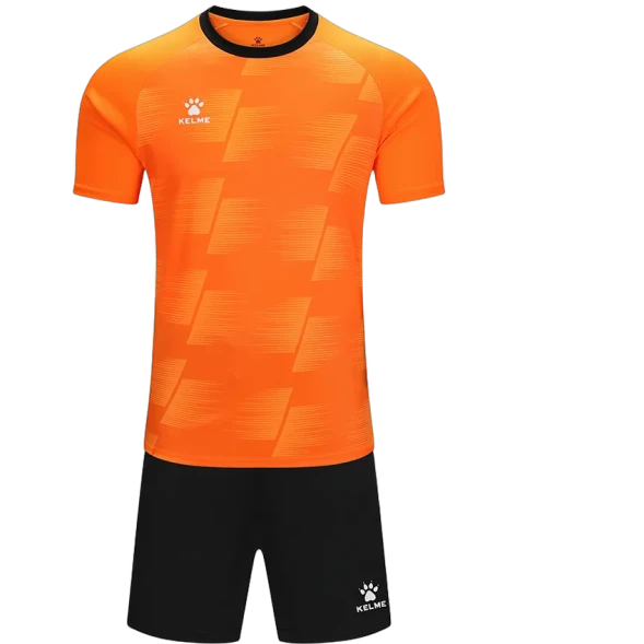 Футбольная форма KELME Football Suit (Orange/Black)