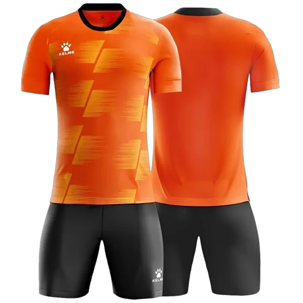 Футбольная форма KELME Football Suit (Orange/Black)
