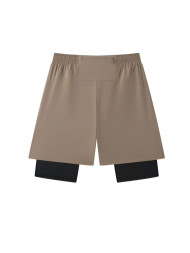 Шорты KELME Woven Shorts (Faux Two-Piece) Brown