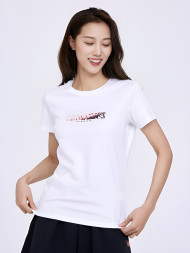 Футболка KELME Round Neck Short Sleeve T-Shirt White