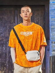 Футболка KELME Round Neck T-Shirt Orange