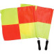 Судейские флажки KELME Flag 45х34 cm (Yellow/Red)