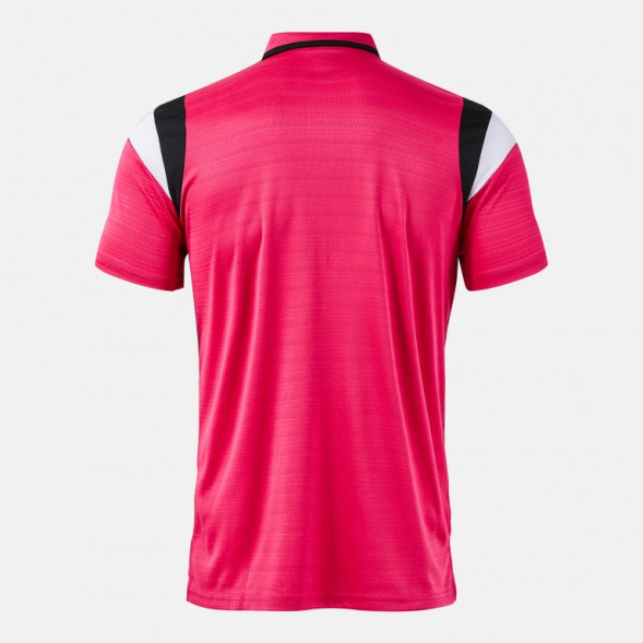 ПОЛО С КОРОТКИМ РУКАВОМ TERRA ФУКСИЯ ЧЕРНЫЙ