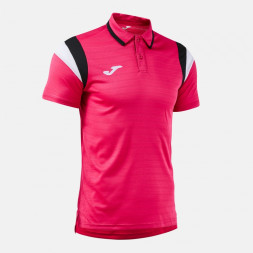 ПОЛО С КОРОТКИМ РУКАВОМ TERRA ФУКСИЯ ЧЕРНЫЙ