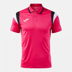 ПОЛО С КОРОТКИМ РУКАВОМ TERRA ФУКСИЯ ЧЕРНЫЙ