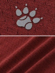 Футболка KELME Crew Neck Short-sleeved T-shirt Burgundy