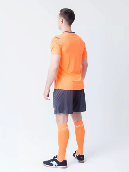 Футбольная форма KELME S/S Football Set (Orange/Dark Grey)