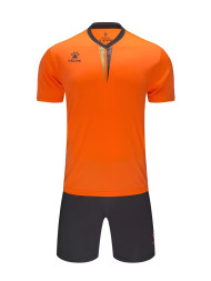 Футбольная форма KELME S/S Football Set (Orange/Dark Grey)