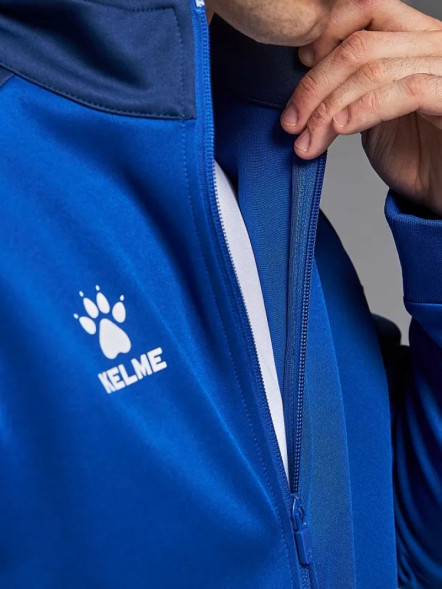 Олимпийка KELME Knitted Jacket Blue