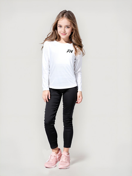 Детское термобелье (верх) FN Warm Kid White