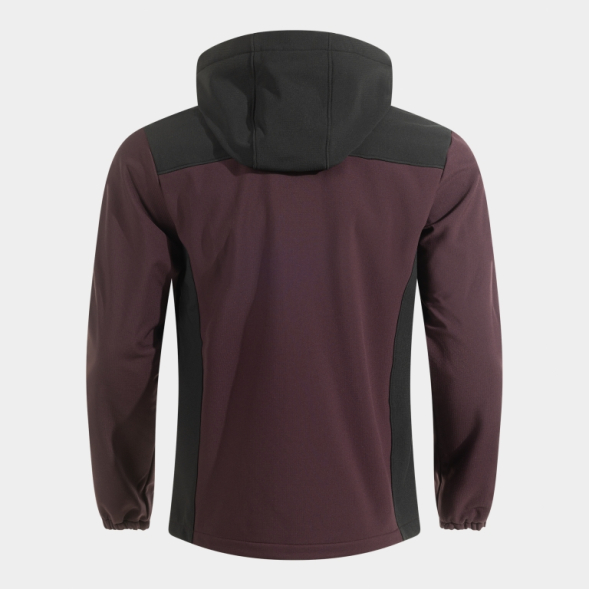 SOFT SHELL EXPLORER BURDEOS NEGRO