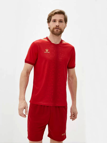 Футбольная форма KELME Short Sleeve Football Uniform Red