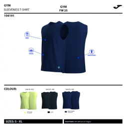 CAMISETA SIN MANGAS CORE  