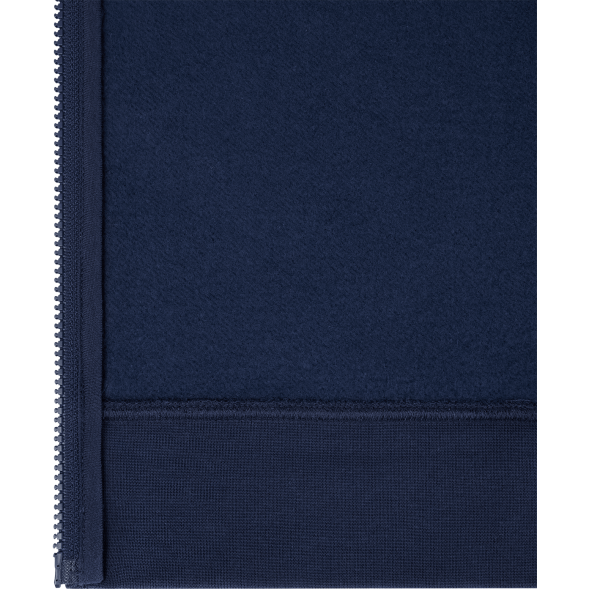 Флисовое худи на молнии JOGEL ESSENTIAL Cotton Fleece FZ Hoodie, темно-синий